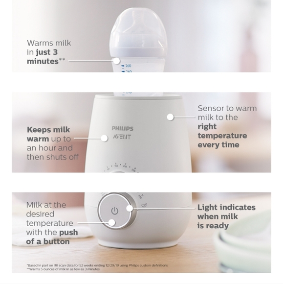 Fast Baby Bottle Warmer With Smart Temperature Control & Automatic Shut-Off. - Picture 5 of 9